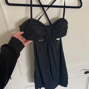 Lululemon Black Workout Tank